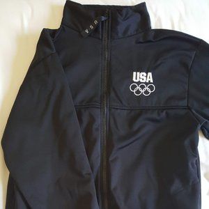 Team USA Olympic Fleece Jacket - Black